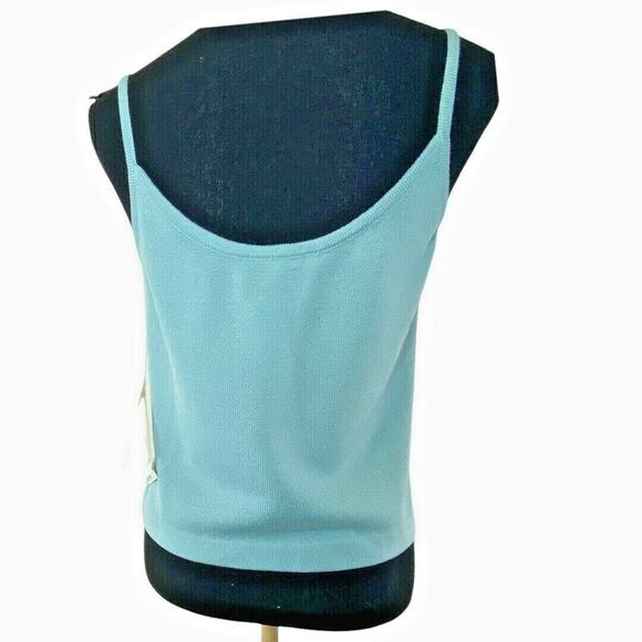 New St. John Santana Knit Shell Cami Tank Career, Workwear‎ Dog Show Medium - Picture 2 of 4